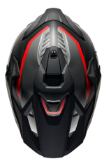 Адвенчър каска NEXX  Y.TRAVL QUEST BLACK RED 