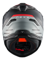 Адвенчър каска NEXX  Y.TRAVL QUEST BLACK RED 