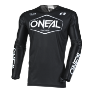 Tricou motocross O'NEAL MAYHEM HEXX NEGRU/ALB V.25