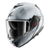 Cască modulară SHARK OXO SPEED-TECH GRI/ALB
