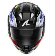 Каска SHARK D-SKWAL 3 STREETRUSH BLACK/BLUE/RED/WHITE