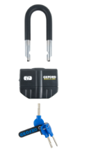 Lacăt de alarmă OXFORD Boss 16 mm + lanț 12 mm x 1,2 m