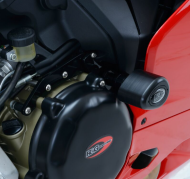 Crash pads R&G RACING Aero Crash Protectors Black Ducati Panigale 899 13-15 / 959 16-19 / 1299 15-17 / V2 20-24