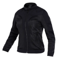 Geacă textilă pentru femei JOHN DOE AERO MESH BLACK