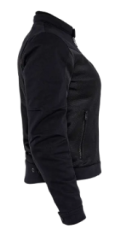 Geacă textilă pentru femei JOHN DOE AERO MESH BLACK