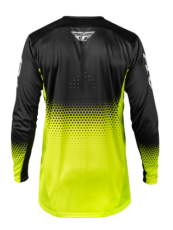 Tricou motocross FLY RACING Rayce Sonar Hi-Vis/Negru/Alb