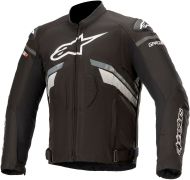 Υφασμάτινο μπουφάν μοτοσικλέτας ALPINESTARS T-GP PLUS R V3 ΜΑΥΡΟ/ΛΕΥΚΟ/ΣΚΟΥΡΟ ΓΚΡΙ