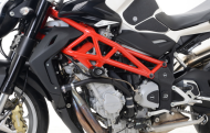 Προστατευτικά R&G RACING Aero Crash Protectors Μαύρα MV Agusta Brutale 1090 12-17