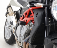 Προστατευτικά R&G RACING Aero Crash Protectors Μαύρα MV Agusta Brutale 1090 12-17