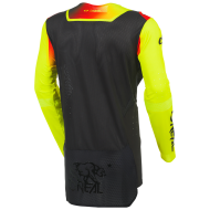 Tricou motocross O'NEAL PRODIGY FIVE SIX V.27 NEGRU/GALBEN NEON