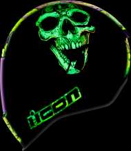 Helmet ICON AIRFORM Hippy Dippy PR