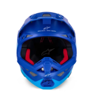 Motocross Helmet ALPINESTARS S-M10 FLOOD BLUE/BLK-CARB