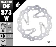 Disc frana spate Galfer BRAKE TRACK WAVE 165x3mm DF873W