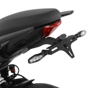 Suport plăcuță de înmatriculare R&G RACING Negru Triumph Tiger Sport 660 22-25