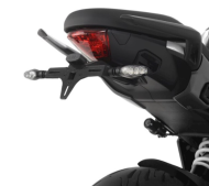 Suport plăcuță de înmatriculare R&G RACING Negru Triumph Tiger Sport 660 22-25