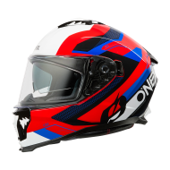 Helmet O'NEAL CHALLENGER EXO BLACK/WHITE/RED/BLUE V.25