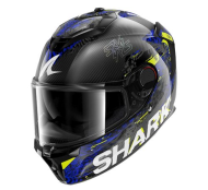 Каска SHARK SPARTAN GT PRO CARBON SPEED-VIB BLACK/BLUE/YELLOW