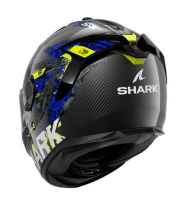 Каска SHARK SPARTAN GT PRO CARBON SPEED-VIB BLACK/BLUE/YELLOW