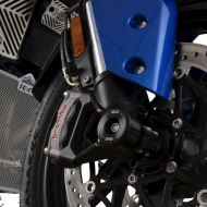 Protecții furcă R&G RACING - Negre Triumph Tiger 850 Sport