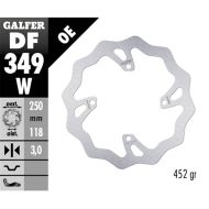 Μπροστινό δίσκο φρένων Galfer WAVE FIXED 250x3mm DF349W