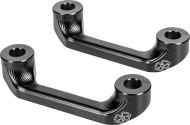 Passenger footrest cover black APR. GILLES PPC-12-KIT-B