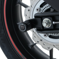 Adaptoare suport R&G RACING pentru mulinete offset din bumbac, negre, pentru Honda CB500F/CBR500R