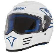Cască SIMPSON Speed 12 O'Clock Pearl