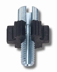 DOMINO CABLE ADJUSTER M6 Black Adjuster Nut