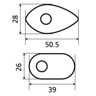 Adaptor semnalizator - Honda 90061