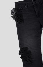 Мото дънки PANDO MOTO ROBBY BLACK - Slim-fit Cordura®