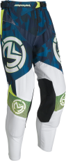 Motocross breeches MOOSE RACING SAHARA BLUE/WHITE