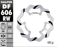 Δισκόπλακα εμπρός Galfer WAVE FIXED 260x3mm DF606RW