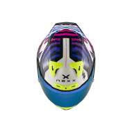 Helmet NEXX X.R3R ZIGER PURPLE/BLUE