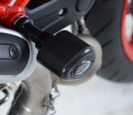 Protecții de protecție R&G RACING Aero Crash Protectors Negre Ducati Monster 797 17-21