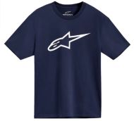 Tricou motocicletă ALPINESTARS SS CSF AGELESS 2.0 BLEUMARIN/ALB