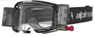 Γυαλιά μοτοκρός ALPINESTARS VISION 8 AMBER ROLL-OFF BK/SLVR