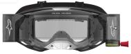 Γυαλιά μοτοκρός ALPINESTARS VISION 8 AMBER ROLL-OFF BK/SLVR