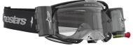 Γυαλιά μοτοκρός ALPINESTARS VISION 8 AMBER ROLL-OFF BK/SLVR