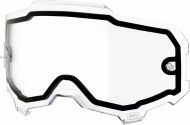 100% Armega glasses plate - transparent double