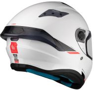 Helmet MT TARGO S SOLID A0 GLOSS PEARL WHITE