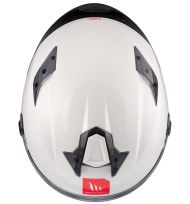 Helmet MT TARGO S SOLID A0 GLOSS PEARL WHITE