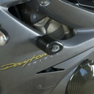 Protecții de protecție R&G RACING Aero Crash Protectors Negre Triumph Daytona 675 06-12 / R 11-12
