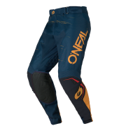 Motocross Breeches O'NEAL HARDWEAR SWIPE NAVY BLUE/TANGERINE