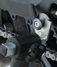 Adaptoare suport bobine R&G RACING M6 x 1.00 negre