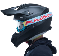Ochelari motocross Spect Red Bull Whip Lentilă simplă albastră transparentă