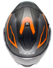 Casca NEXX X.LIFETOUR FLIP UP PRO MILE ORANGE GREY