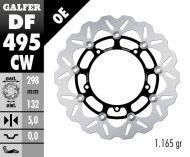 Disc frana fata flotant Galfer WAVE FLOTANT COMPLET (C. ALU.) 298x5mm DF495CW