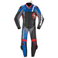 Echipament de piele pentru motociclete SPIDI DP-PROGRESSIVE PRO Negru/Roșu/Albastru