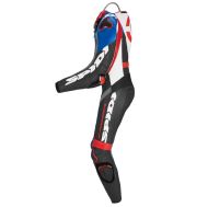 Echipament de piele pentru motociclete SPIDI DP-PROGRESSIVE PRO Negru/Roșu/Albastru