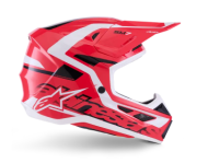 Motocross helmet ALPINESTARS SM7 DEED RED/BLK/WH